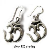 Silver OM earings