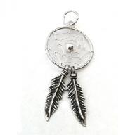 Dreamcatcher Silver Pendant