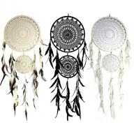 Dreamcatcher crocheted double 