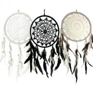 Dreamcatcher crocheted 21 cm