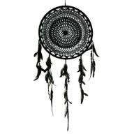 Dreamcatcher crocheted 40 cm