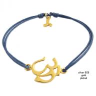 OM gold plated blue