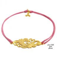 Tattoo gold plated pink