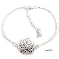 Flower of life silver 925 