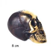 Brons  Skull 8 Cm 2 color