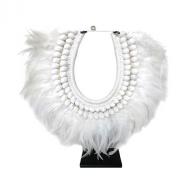 Neckless Papua Shell feather