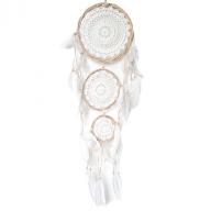 Dreamcatcher triple crochet wood