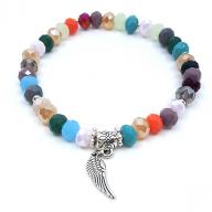 Bracelet crystall beads rainbow