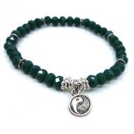 Bracelet crystall beads sea green