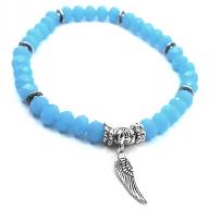 Bracelet crystall beads blue