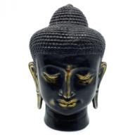 Silverplated Budha head  22 cm