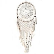 Dreamcatcher crocheted 43 cm