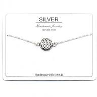 Flower of life silver 925 