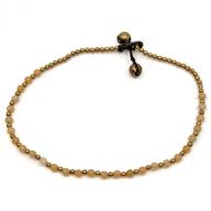 Anklet Brass beads