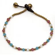 Bracelet brass beads