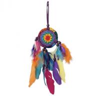 Dreamcatcher crocheted 9 cm